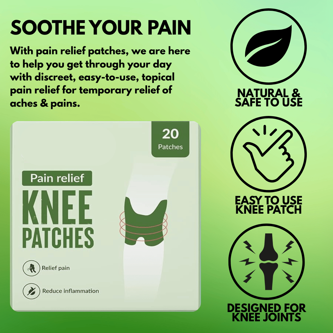 PainGuard™ - Pain Relief Knee Patches (Quick Relief) - Prime Shoppee