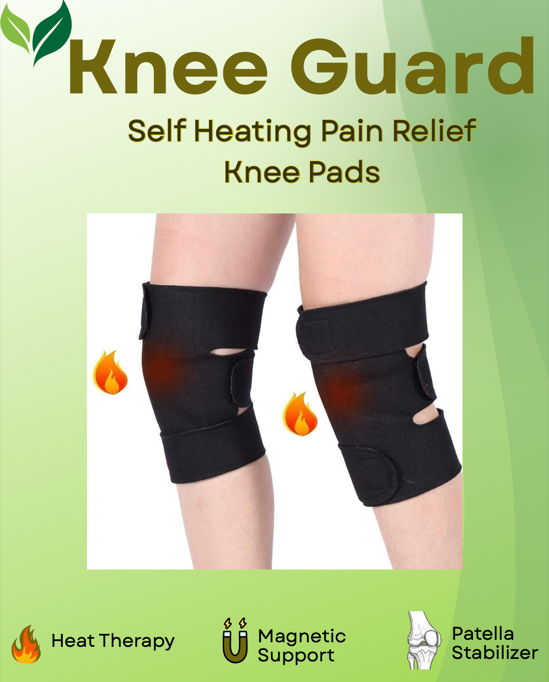 KneeGuard™️ -Self Heating Pain Relief Knee Pad